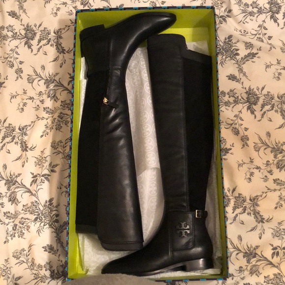 Tory Burch Shoes - New! ✨ Tory Burch over the knee black boot
